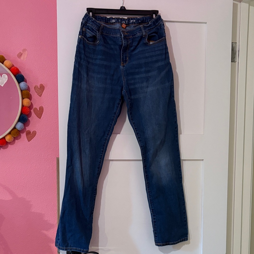 Girls sz 16 adjustable waist jeans